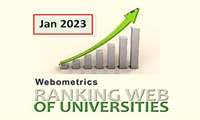 نتایج رتبه بندی Webometrics دانشگاه های علوم پزشکی کشور ژانویه سال 2023 میلادی اعلام شد.