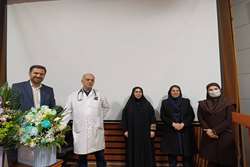 جلسه تکریم مدیر اسبق و معارفه مدیر جدید امور پرستاری مرکز آموزشی درمانی دکتر حشمت