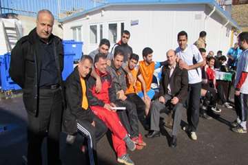 تماشاگران پرشور